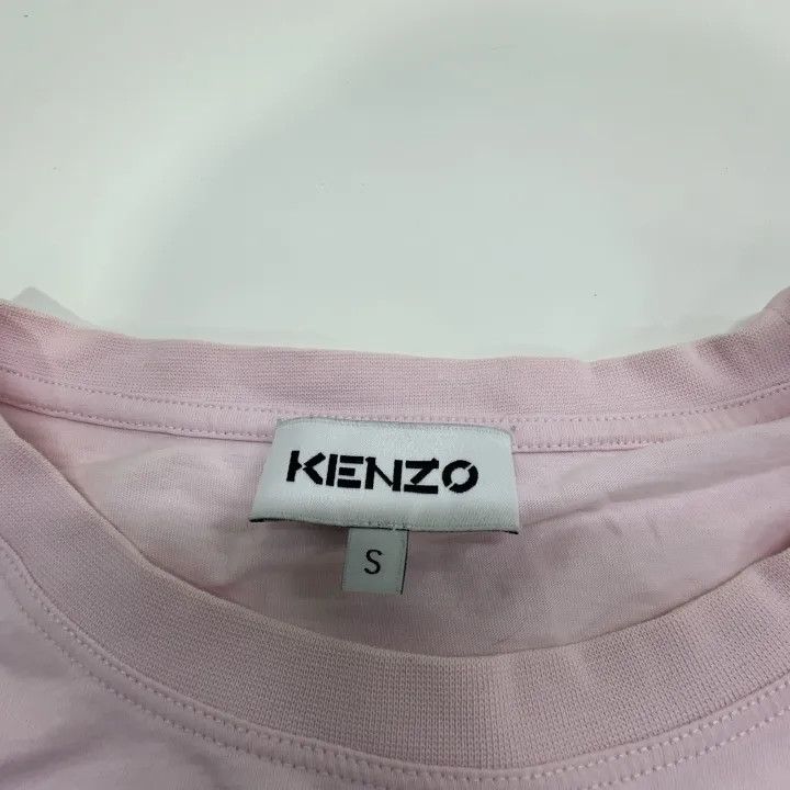 Kenzo KENZO Pink Graphic Tiger Head T-Shirt 0079 Size S / US 4 / IT 40 - 4 Thumbnail