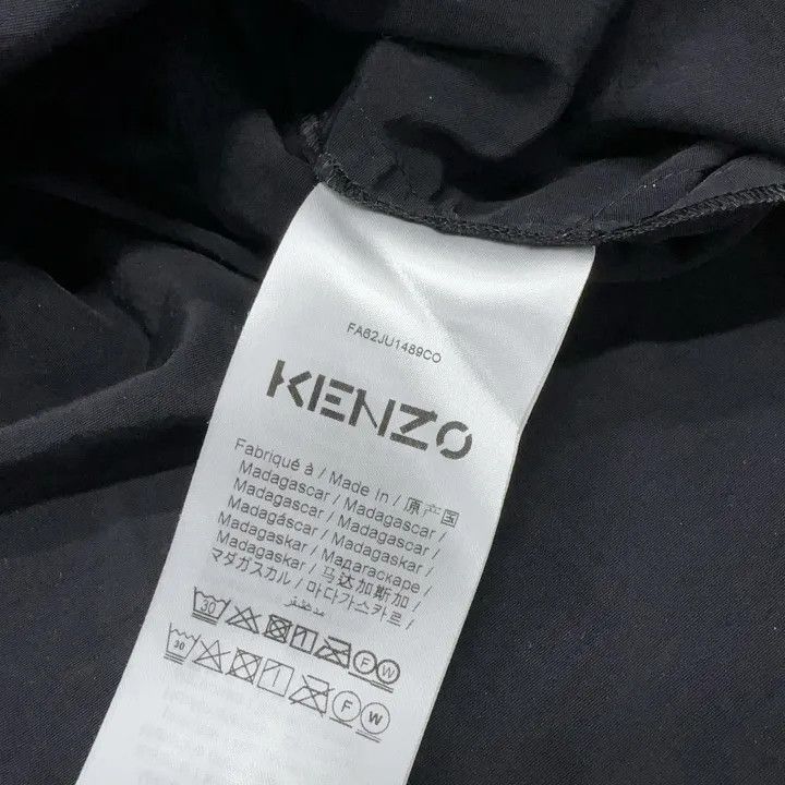 Kenzo Kenzo High-Waisted Black Casual Skirt 0079 Size 34" / US 12 / IT 48 - 4 Thumbnail