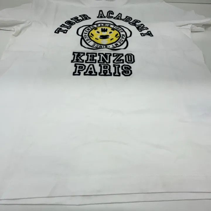 Kenzo Kenzo Tiger Academy Graphic Short Sleeve T-Shirt 0079 Size S / US 4 / IT 40 - 6 Thumbnail
