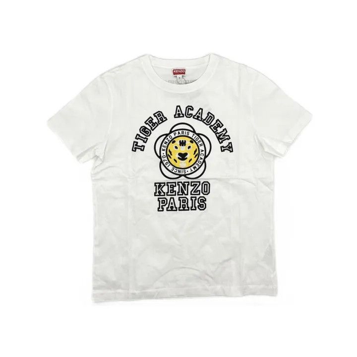 Kenzo Kenzo Tiger Academy Graphic Short Sleeve T-Shirt 0079 Size S / US 4 / IT 40 - 2 Thumbnail