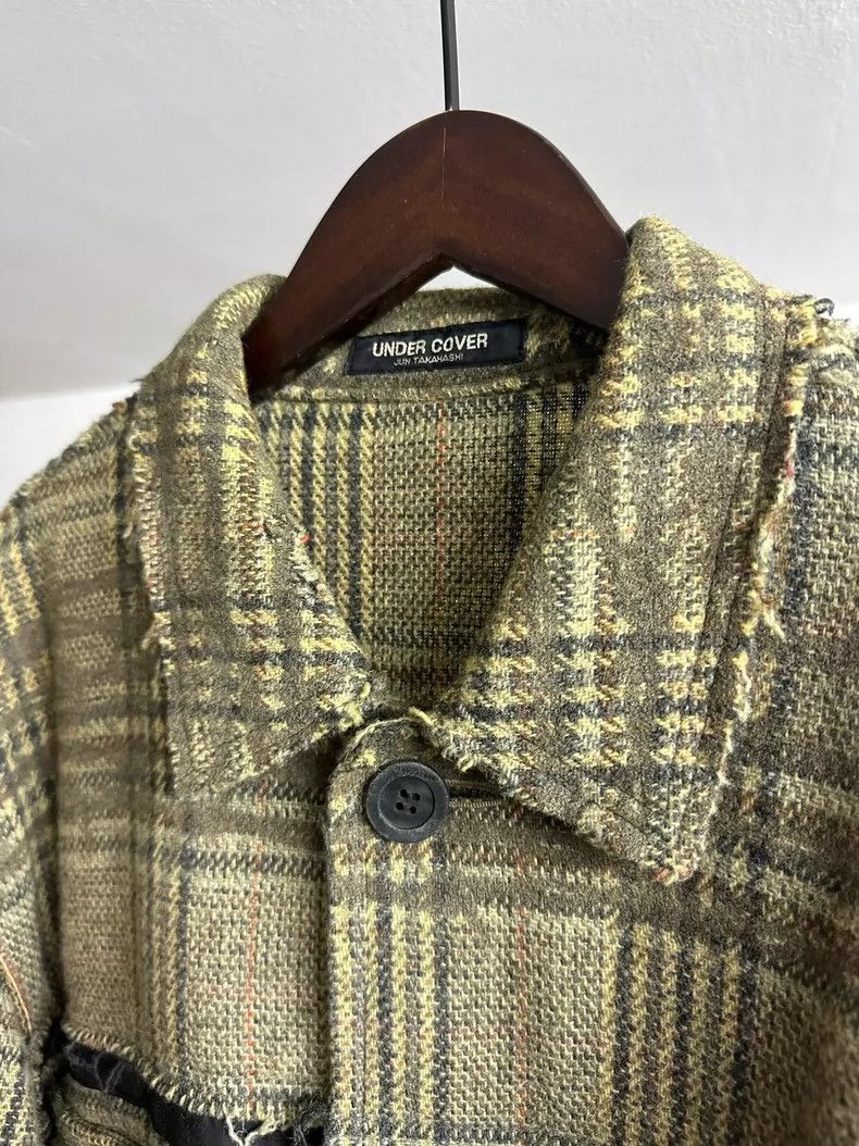 Undercover plaid green jacket by Undercover Size US L / EU 52-54 / 3 - 6 Thumbnail