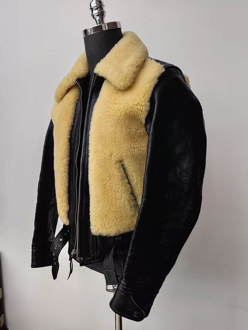 Freewheelers classic shearling leather jacket Size US M / EU 48-50 / 2 - 2 Thumbnail