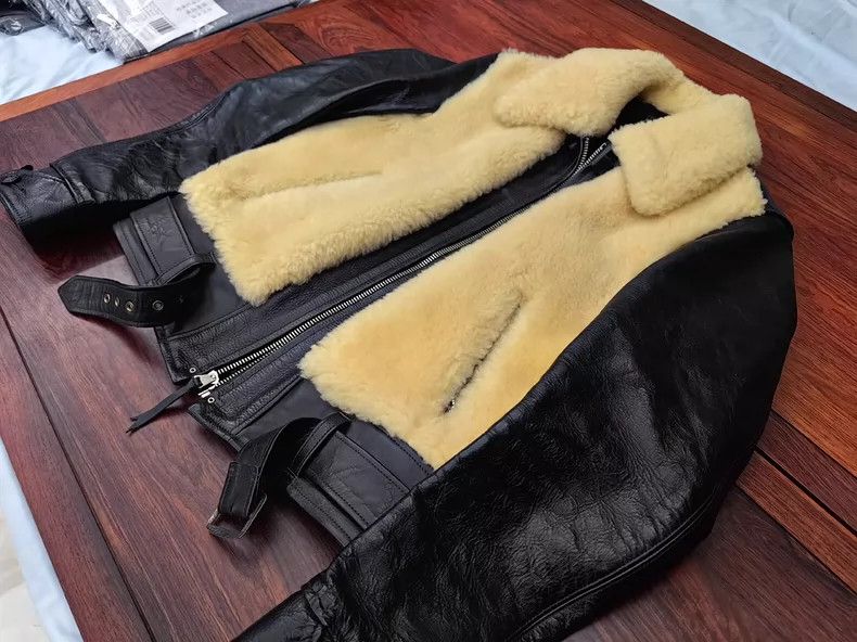 Freewheelers classic shearling leather jacket Size US M / EU 48-50 / 2 - 6 Thumbnail