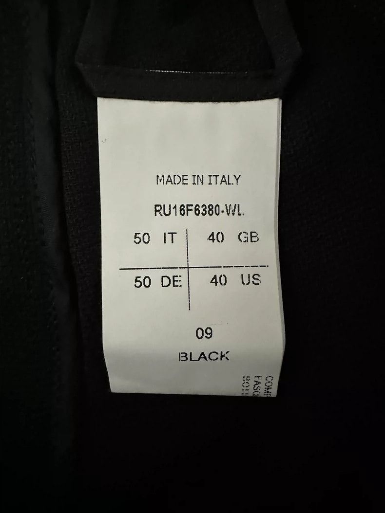 Rick Owens rick owens drawstring long pants in black Size US 44 / EU 60 - 3 Thumbnail