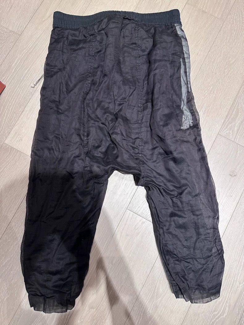 Rick Owens rick owens cropped pants in navy blue Size US 44 / EU 60 - 2 Thumbnail