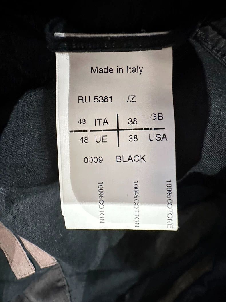 Rick Owens rick owens cropped pants in navy blue Size US 44 / EU 60 - 3 Thumbnail