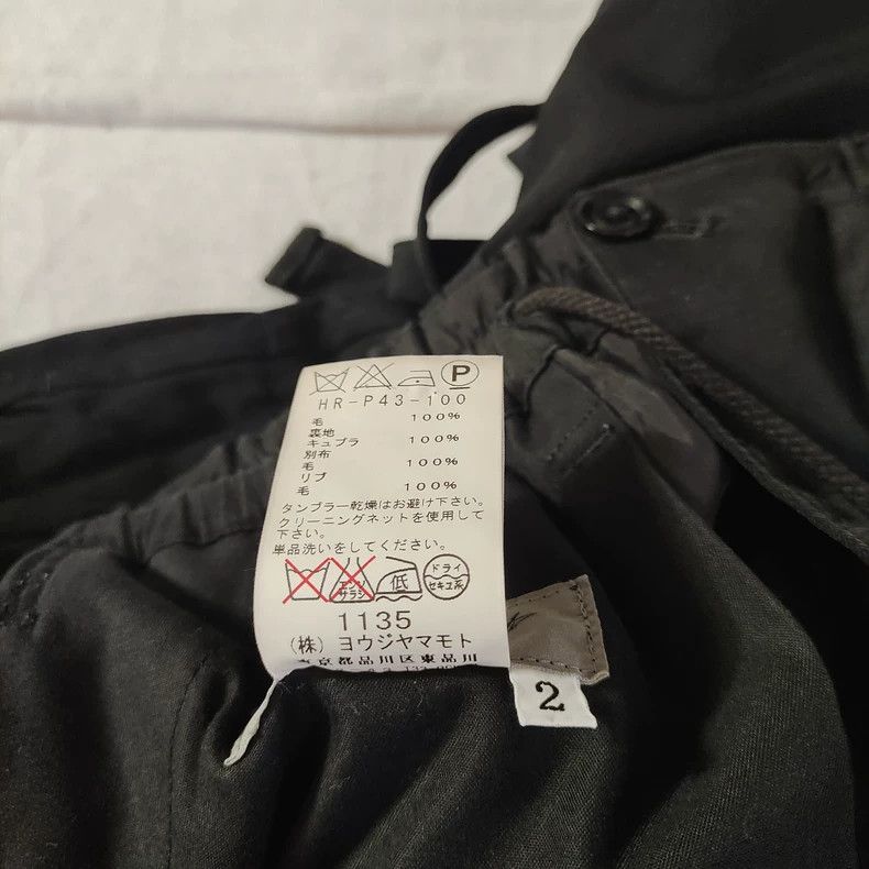 Yohji Yamamoto yohji yamamoto black wrap pants size 2 Size 24" / US 00 / IT 34 - 5 Thumbnail