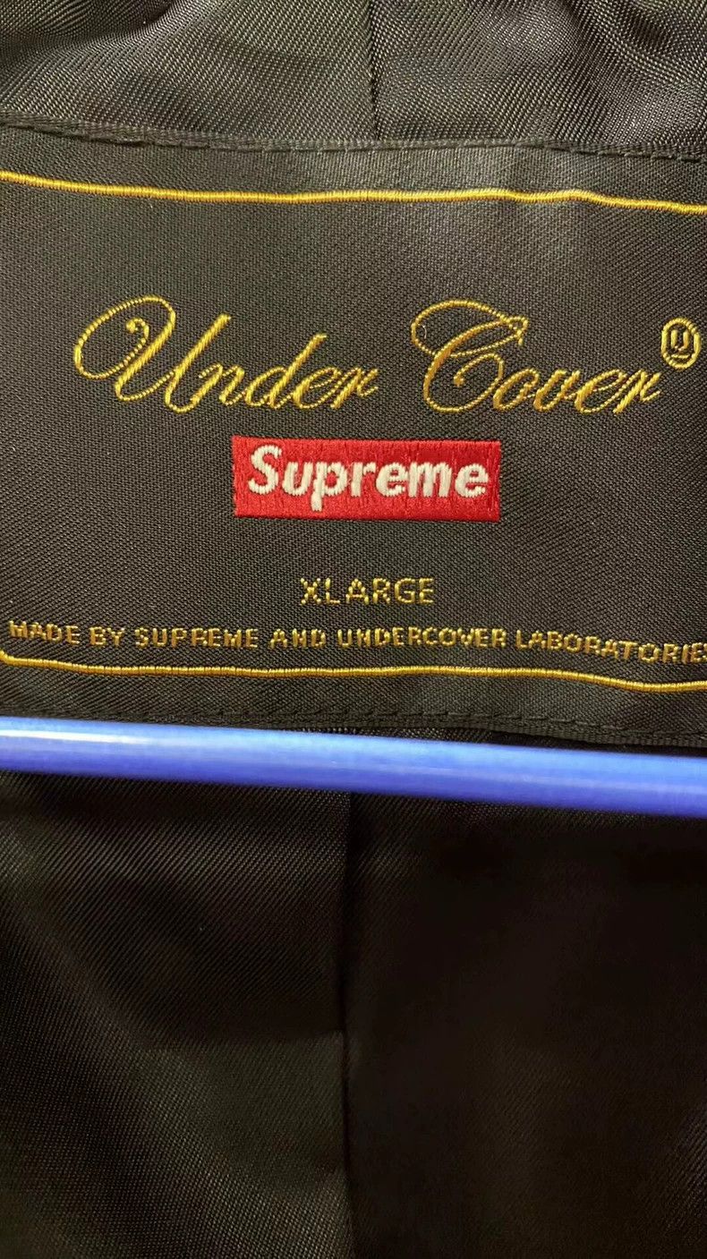Undercover undercover x supreme burgundy wool coat Size US M / EU 48-50 / 2 - 5 Thumbnail