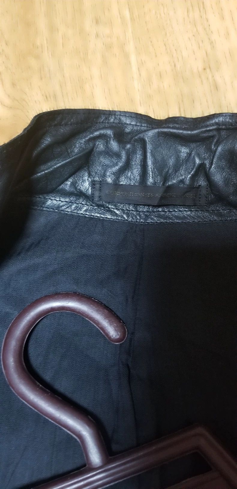 Yohji Yamamoto stylish black leather jacket by Yohji Yamamoto Size US M / EU 48-50 / 2 - 6 Thumbnail