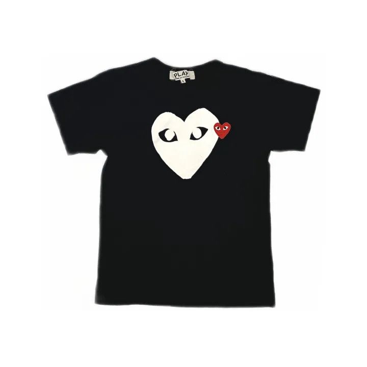 Comme des Garcons Comme des Garçons PLAY Heart Graphic T-shirt for Women 0079 Size S / US 4 / IT 40 - 2 Thumbnail
