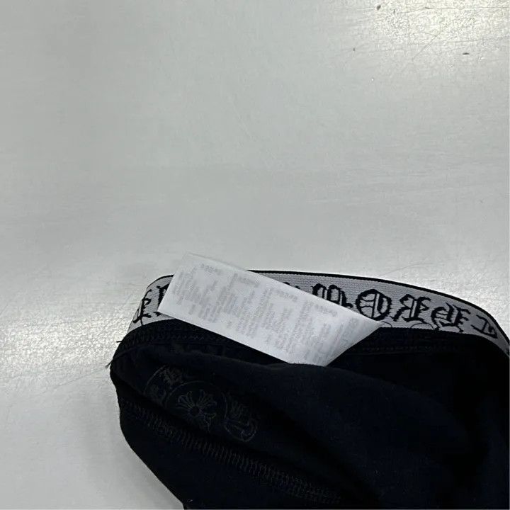 Chrome Hearts Chrome Hearts Black Elastic Waist Leggings 0079 Size 26" / US 2 / IT 38 - 3 Thumbnail
