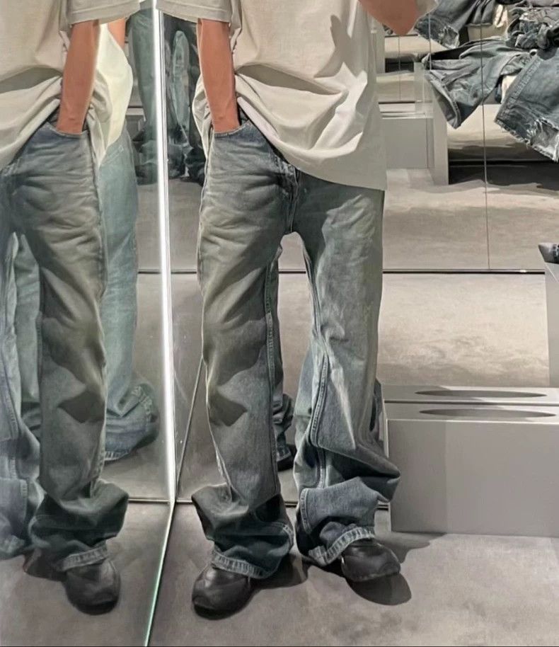 Balenciaga new balenciaga flared blue denim pants Size US 30 / EU 46 - 2 Thumbnail