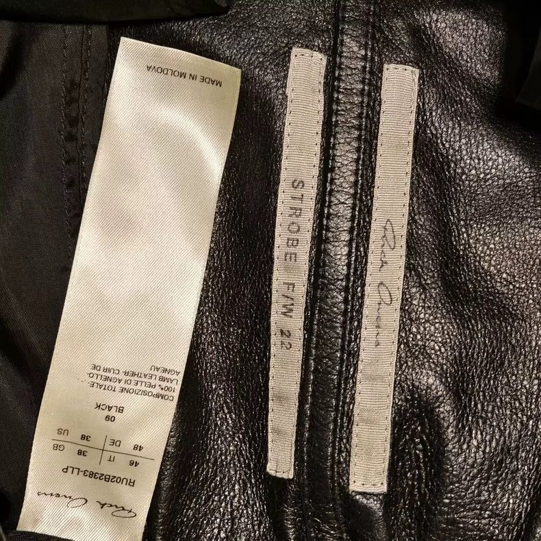 Rick Owens rick owens fw22 leather shorts Size US 44 / EU 60 - 3 Thumbnail