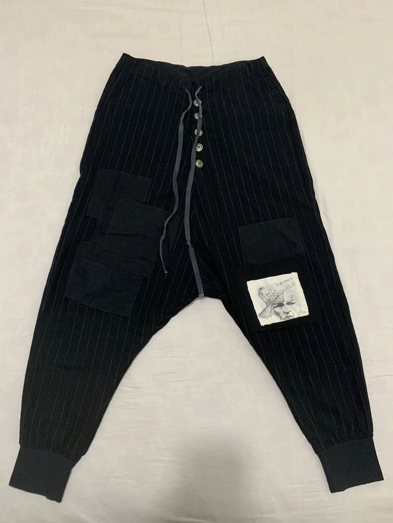 Greg Lauren handmade western-style patchwork pants Size US 30 / EU 46 - 2 Thumbnail