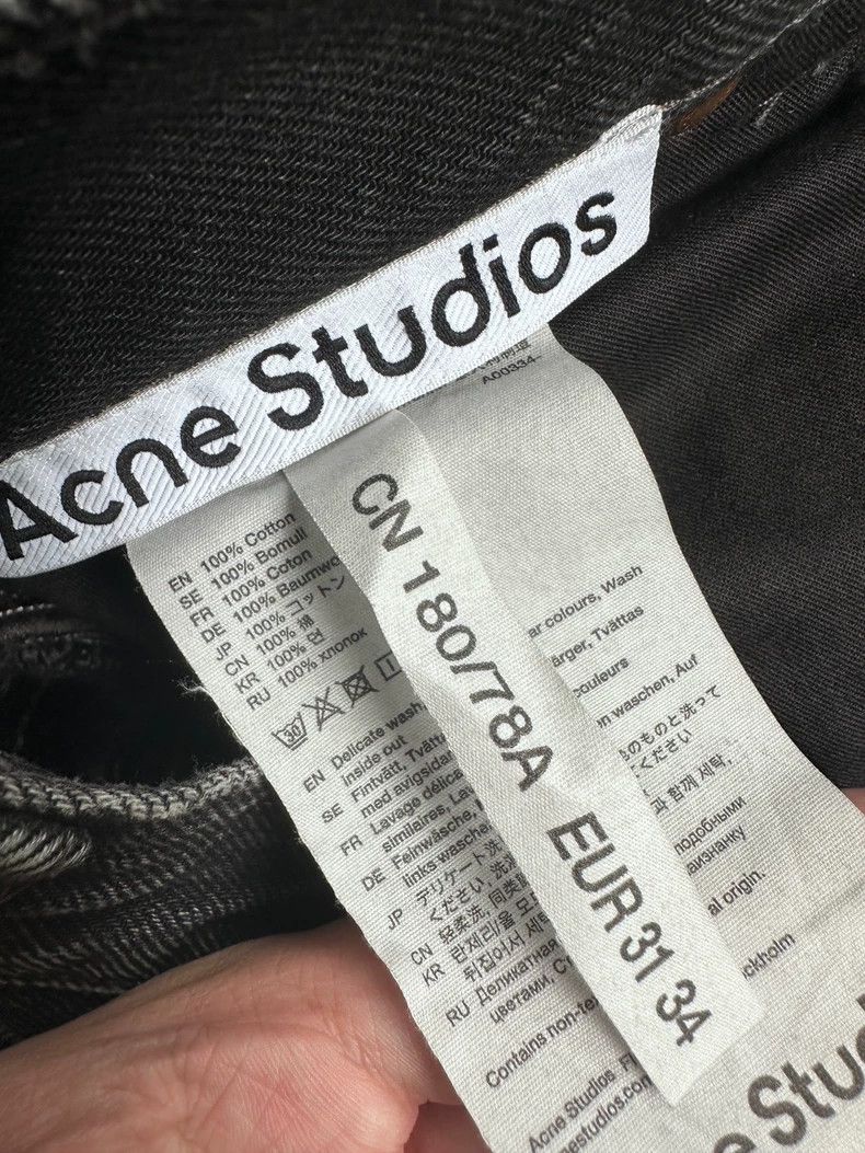 Acne Studios acne baggy denim pants with sun print Size 28" / US 6 / IT 42 - 6 Thumbnail