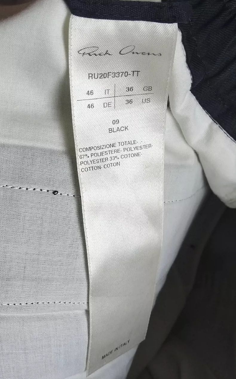 Rick Owens rick owens tech four zip trousers Size US 44 / EU 60 - 4 Thumbnail