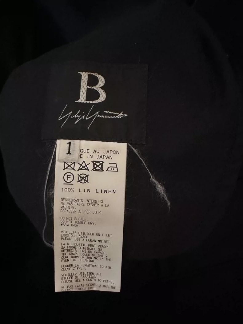 Yohji Yamamoto black asymmetrical skirt pants by yohji yamamoto Size 22" - 7 Thumbnail