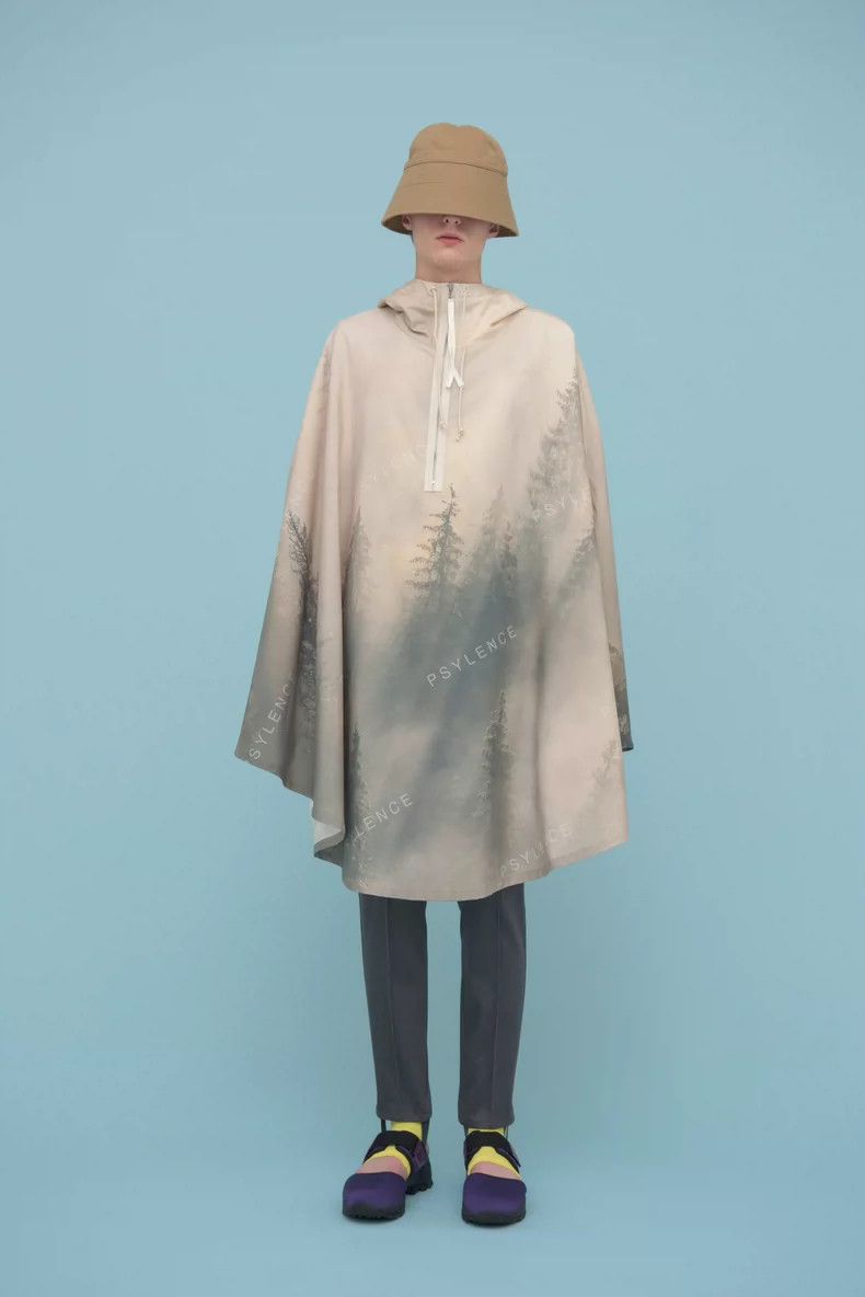 Undercover oversized psylence hooded cloak outerwear coat Size US M / EU 48-50 / 2 - 3 Thumbnail