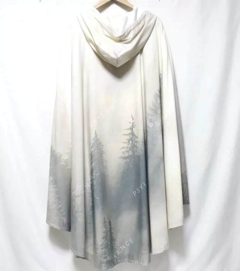 Undercover oversized psylence hooded cloak outerwear coat Size US M / EU 48-50 / 2 - 2 Thumbnail