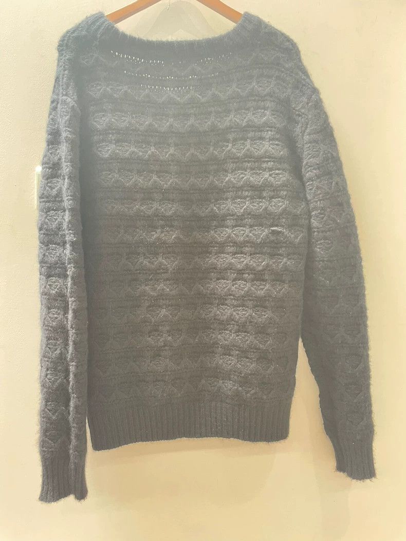 Raf Simons Raf Simons Black Knit Sweater Size US M / EU 48-50 / 2 - 5 Thumbnail