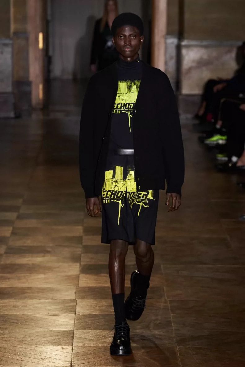 Raf Simons raf simons graphic skirt with elastic design Size US 44 / EU 60 - 3 Thumbnail