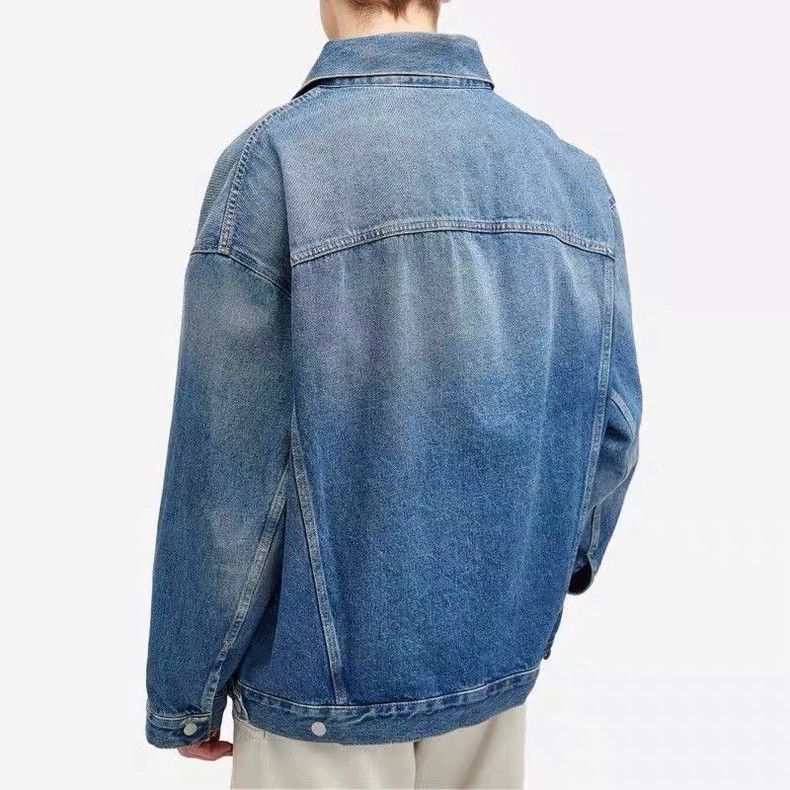 Acne Studios oversized denim jacket by acne studios Size US L / EU 52-54 / 3 - 3 Thumbnail