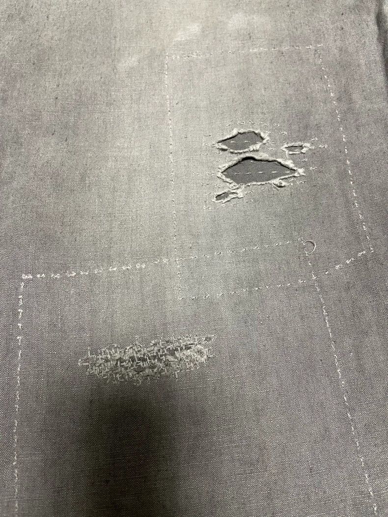 Visvim visvim ict chino pants in distressed gray Size US 30 / EU 46 - 3 Thumbnail