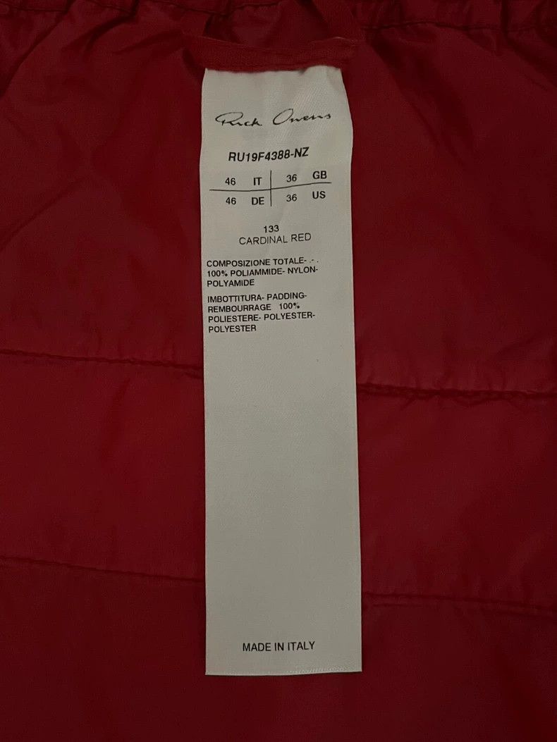 Rick Owens red rick owens jogger pants with zippers Size US 44 / EU 60 - 5 Thumbnail