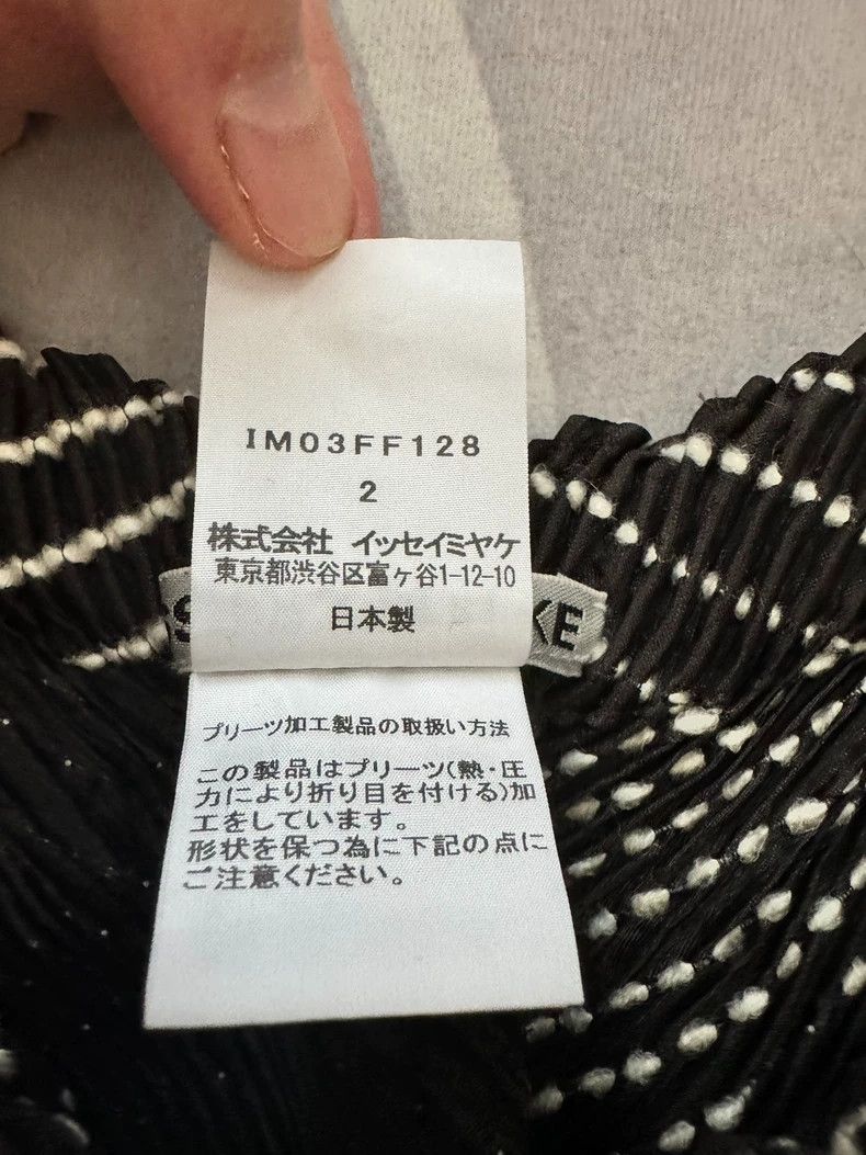 Issey Miyake Issey Miyake Black Gray Wide-Leg Pants Size 24" / US 00 / IT 34 - 3 Thumbnail