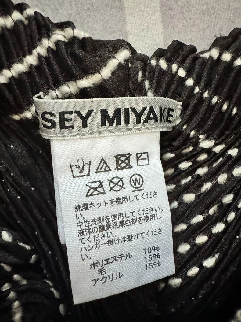 Issey Miyake Issey Miyake Black Gray Wide-Leg Pants Size 24" / US 00 / IT 34 - 2 Thumbnail