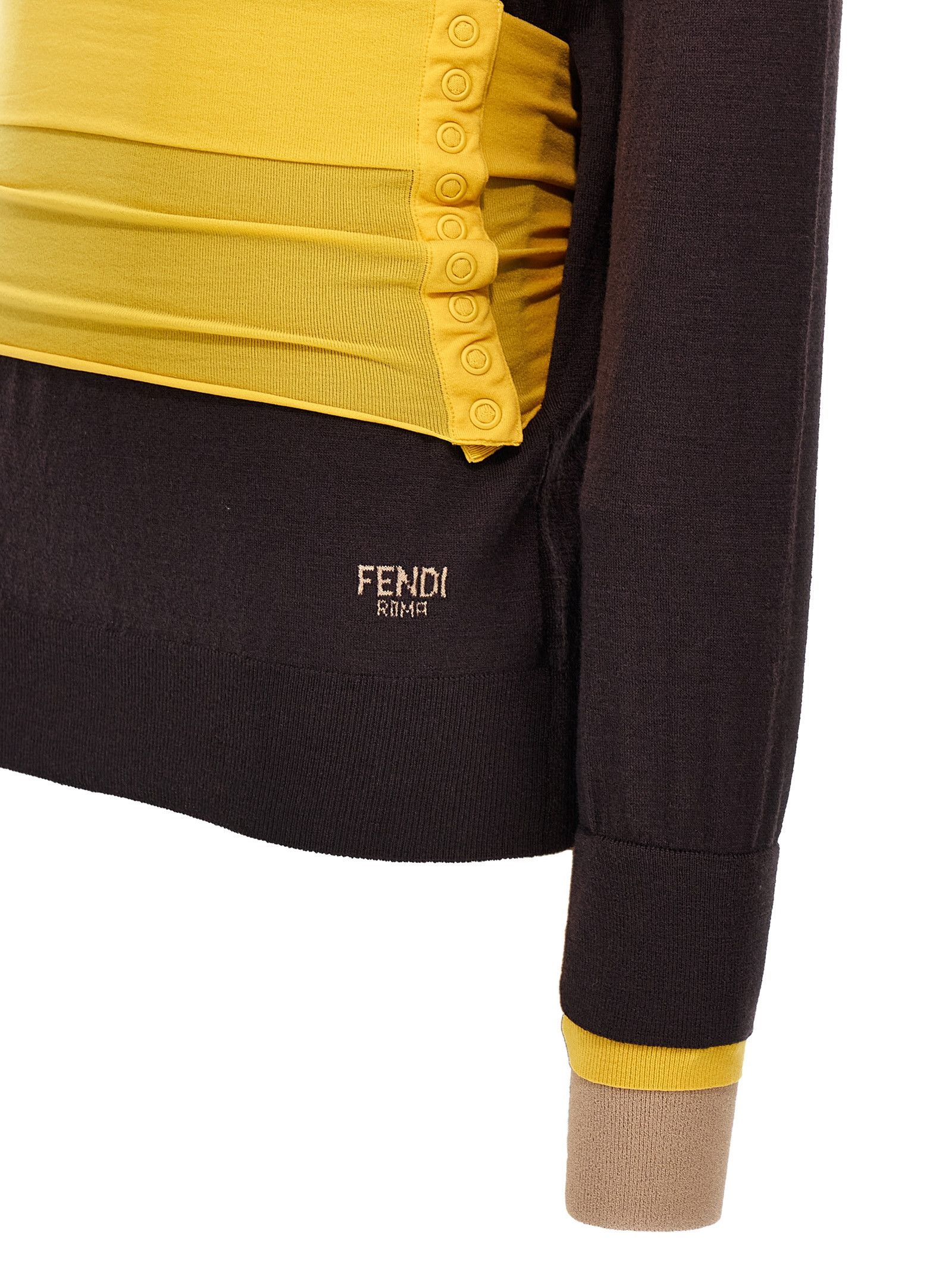 Fendi Wool Turtleneck Sweater Size S / US 4 / IT 40 - 4 Thumbnail