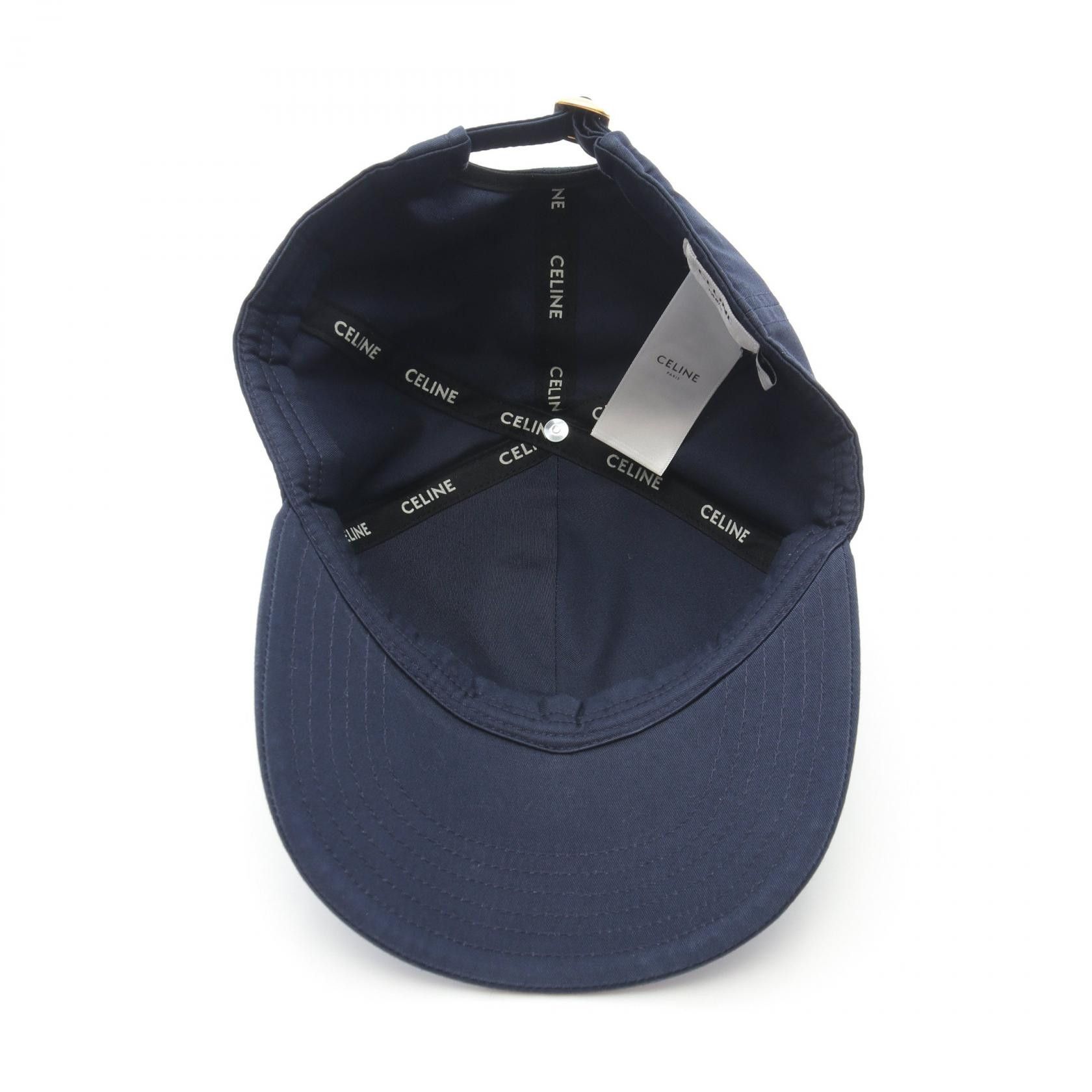 Celine Celine Celine Logo Cotton Baseball Cap Cotton Hats 2AUA1969P Size ONE SIZE - 3 Thumbnail