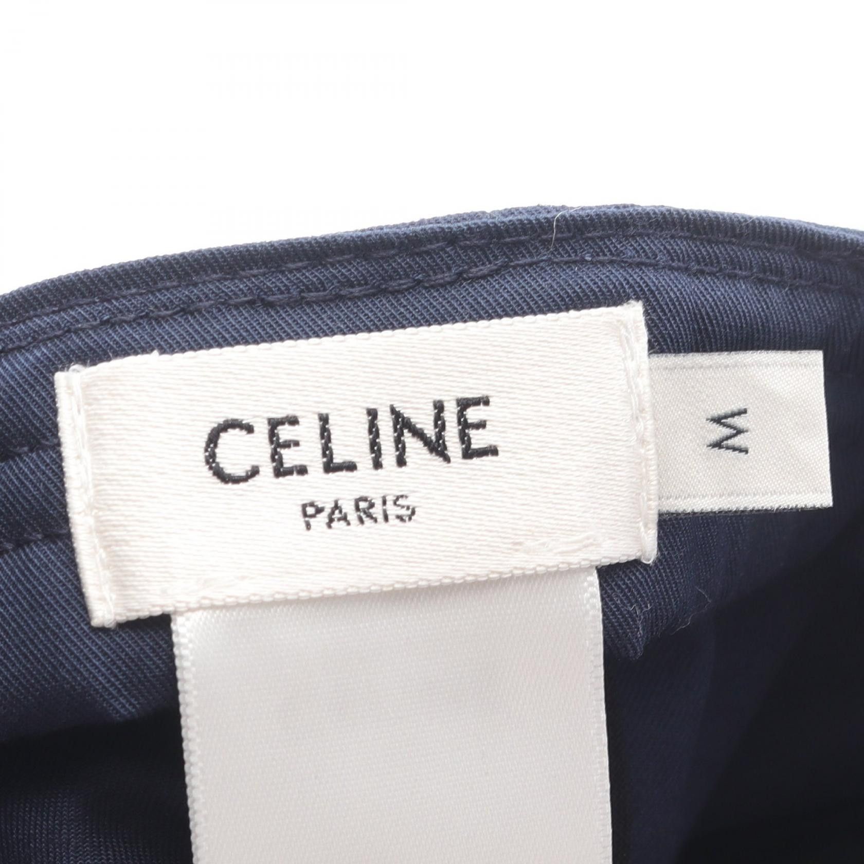Celine Celine Celine Logo Cotton Baseball Cap Cotton Hats 2AUA1969P Size ONE SIZE - 4 Thumbnail
