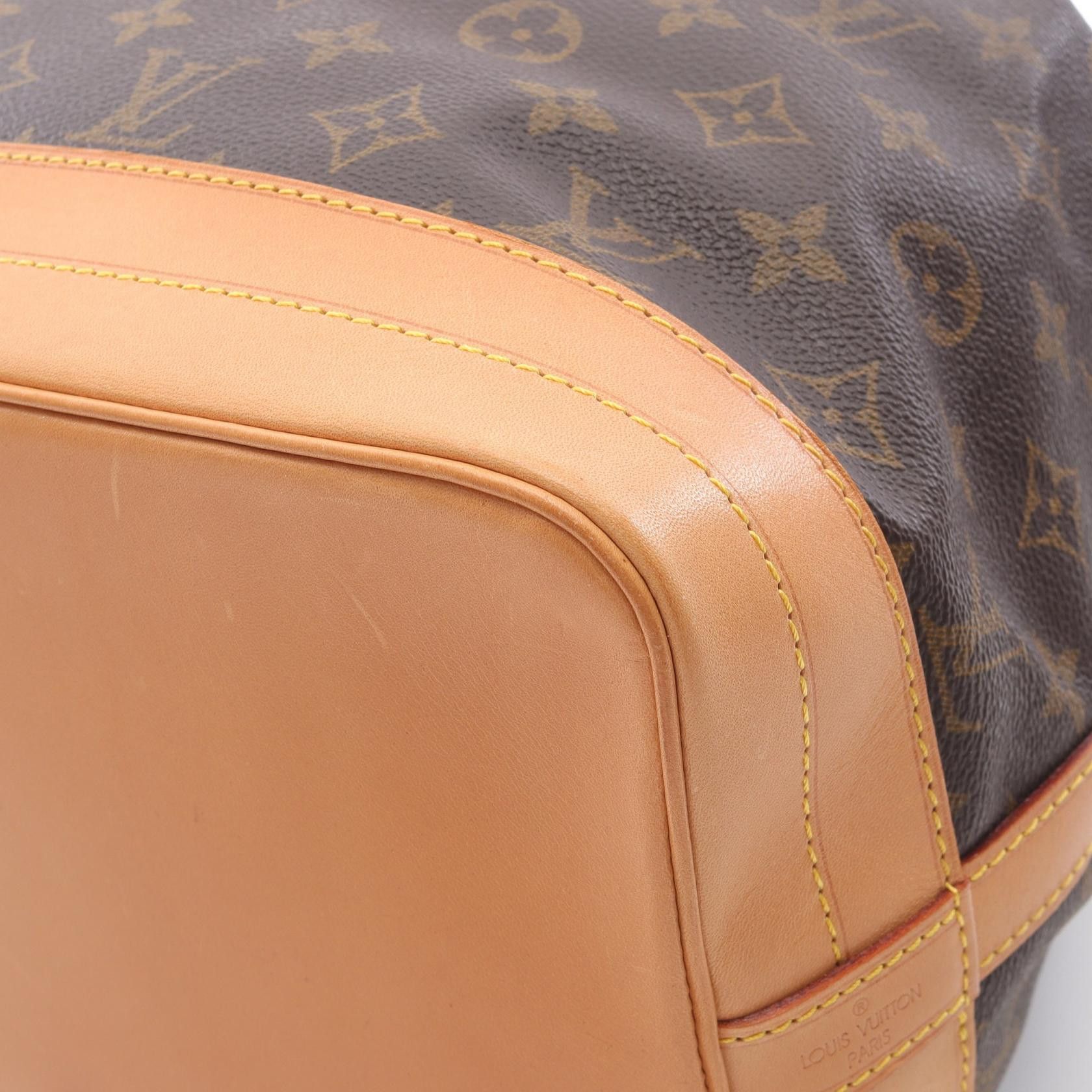 Louis Vuitton Louis Vuitton Louis Vuitton Noe Monogram Shoulder Bag Canvas Shoulder Bag M42224 Size ONE SIZE - 9 Thumbnail