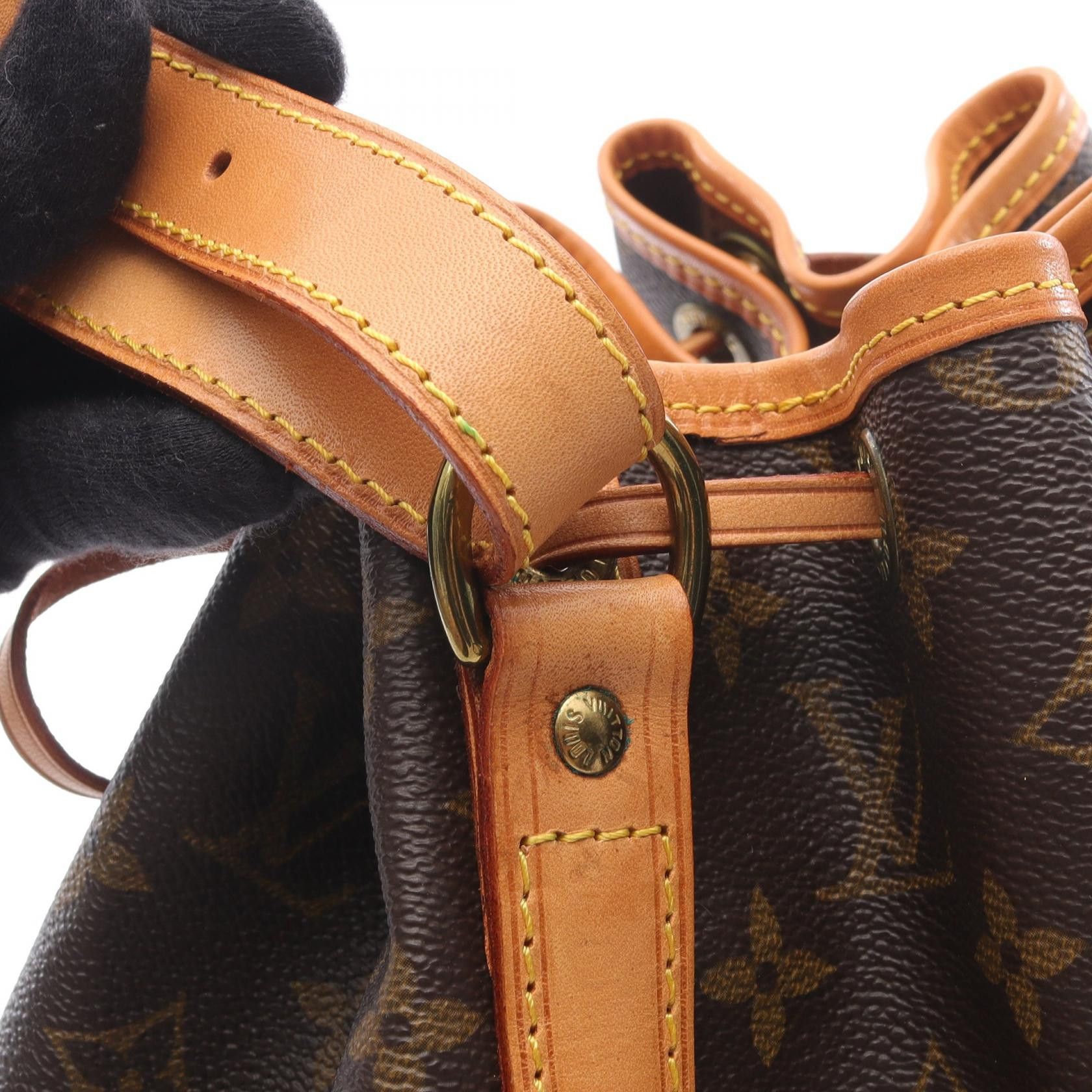 Louis Vuitton Louis Vuitton Louis Vuitton Noe Monogram Shoulder Bag Canvas Shoulder Bag M42224 Size ONE SIZE - 7 Thumbnail