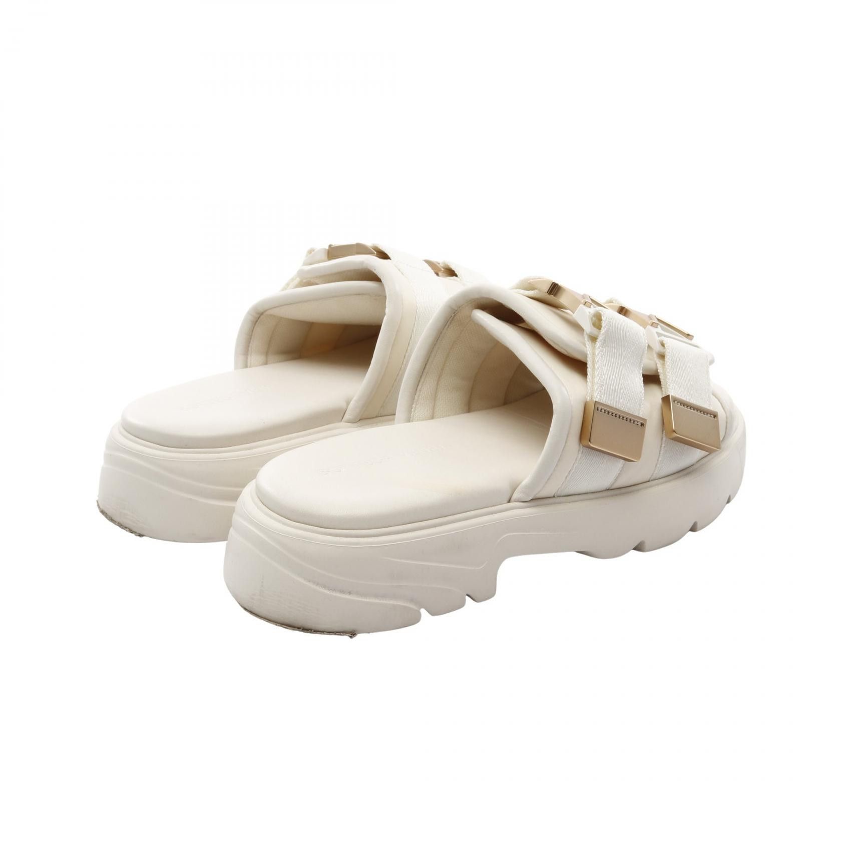Bottega Veneta Bottega Veneta Bottega Veneta FLASH Leather Nylon Sandals Leather Shoes 690097 Size ONE SIZE - 2 Thumbnail