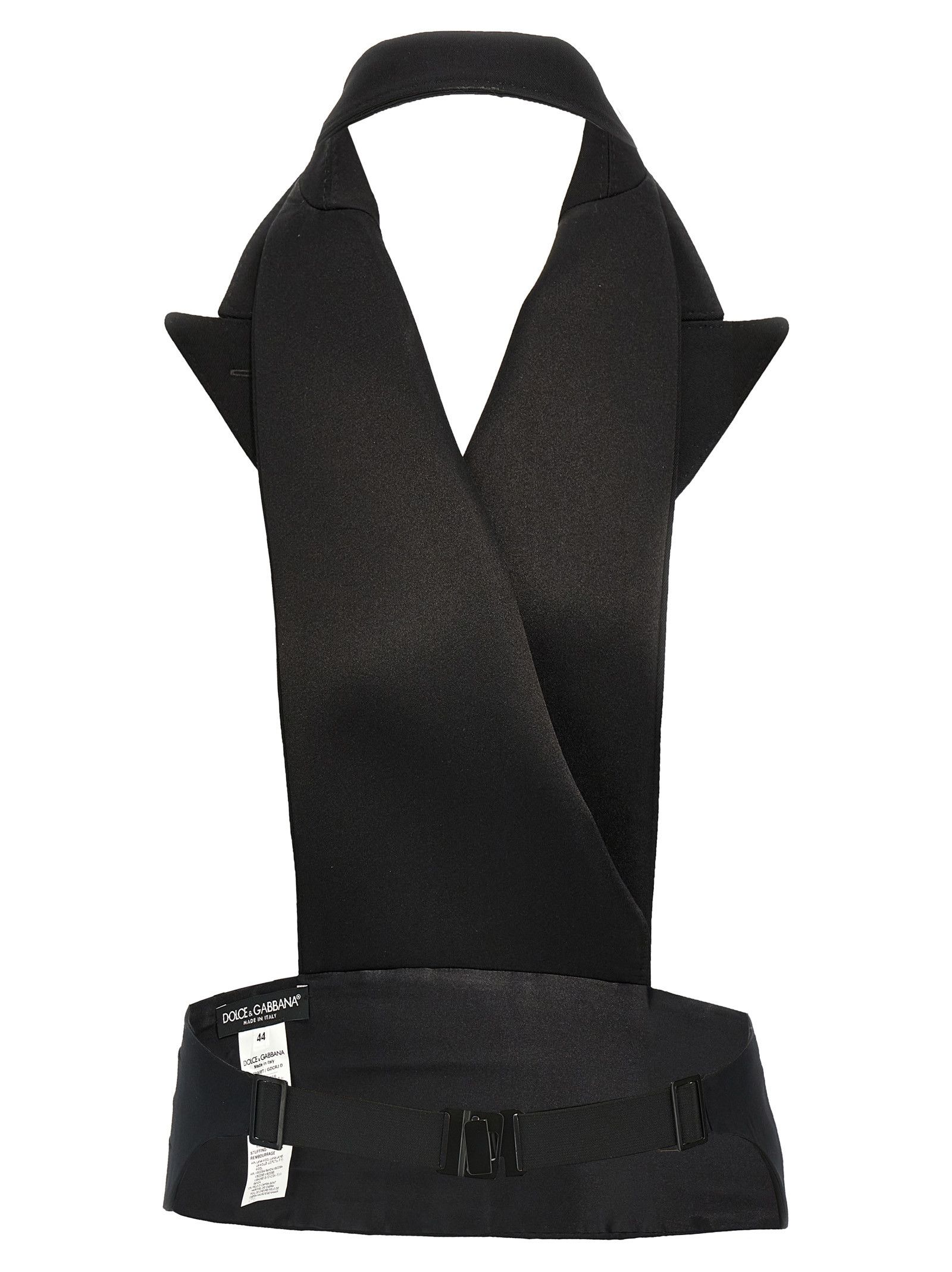 Dolce & Gabbana Double-Breasted Bare Back Vest Size S / US 4 / IT 40 - 2 Thumbnail