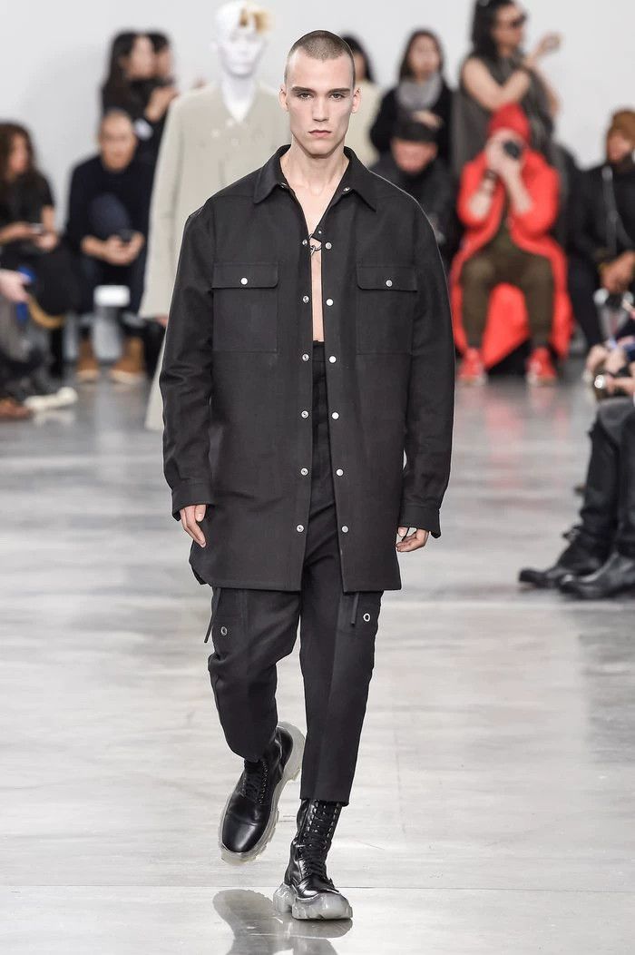Rick Owens rick owens dark denim jacket Size US M / EU 48-50 / 2 - 4 Thumbnail