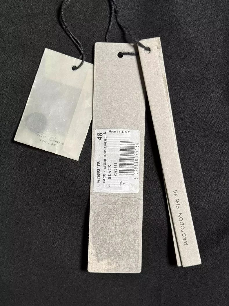 Rick Owens rick owens size 48 cropped pants Size US 44 / EU 60 - 4 Thumbnail