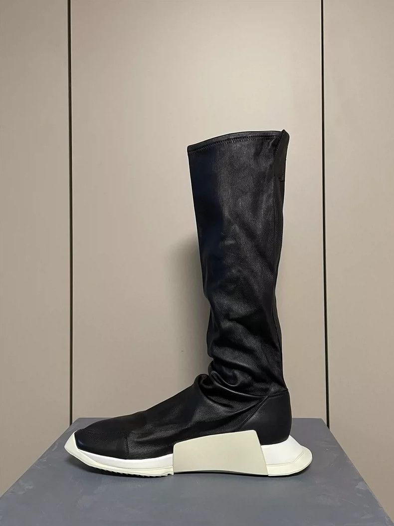 Rick Owens rick owens adidas Collaboration High-top Boots Size US 10.5 / EU 43-44 - 3 Thumbnail