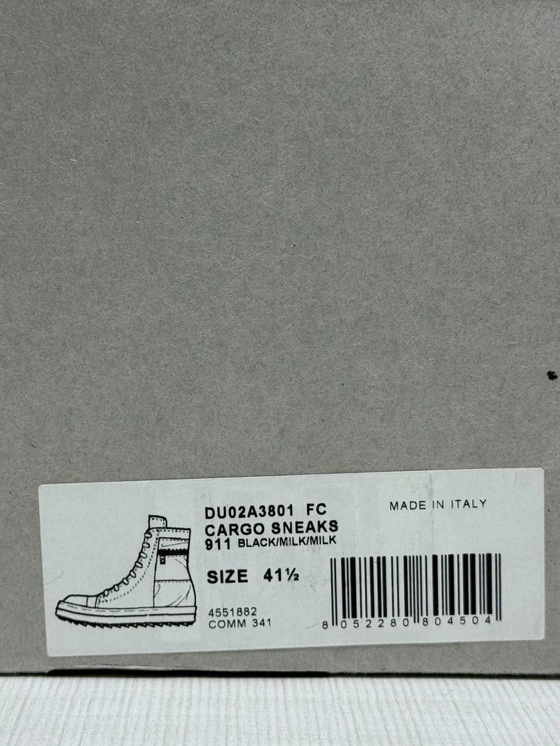 Rick Owens rick owens high-top sneakers Size US 10 / EU 43 - 7 Thumbnail