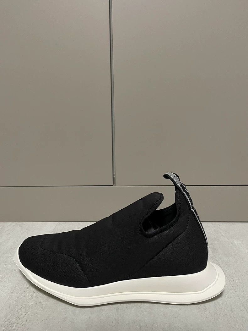 Rick Owens Drkshdw rick owens drkshdw low top slip on Size US 13 / EU 46 - 3 Thumbnail