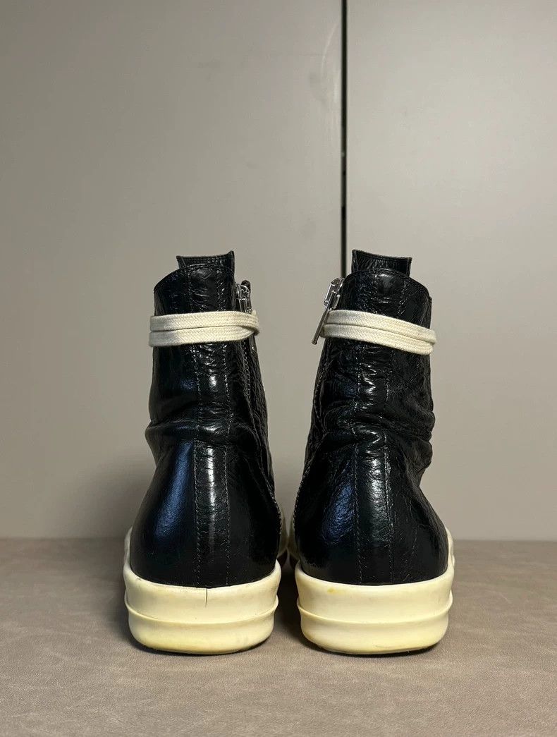 Rick Owens rick owens black high top sneakers Size US 5 / EU 37 - 6 Thumbnail