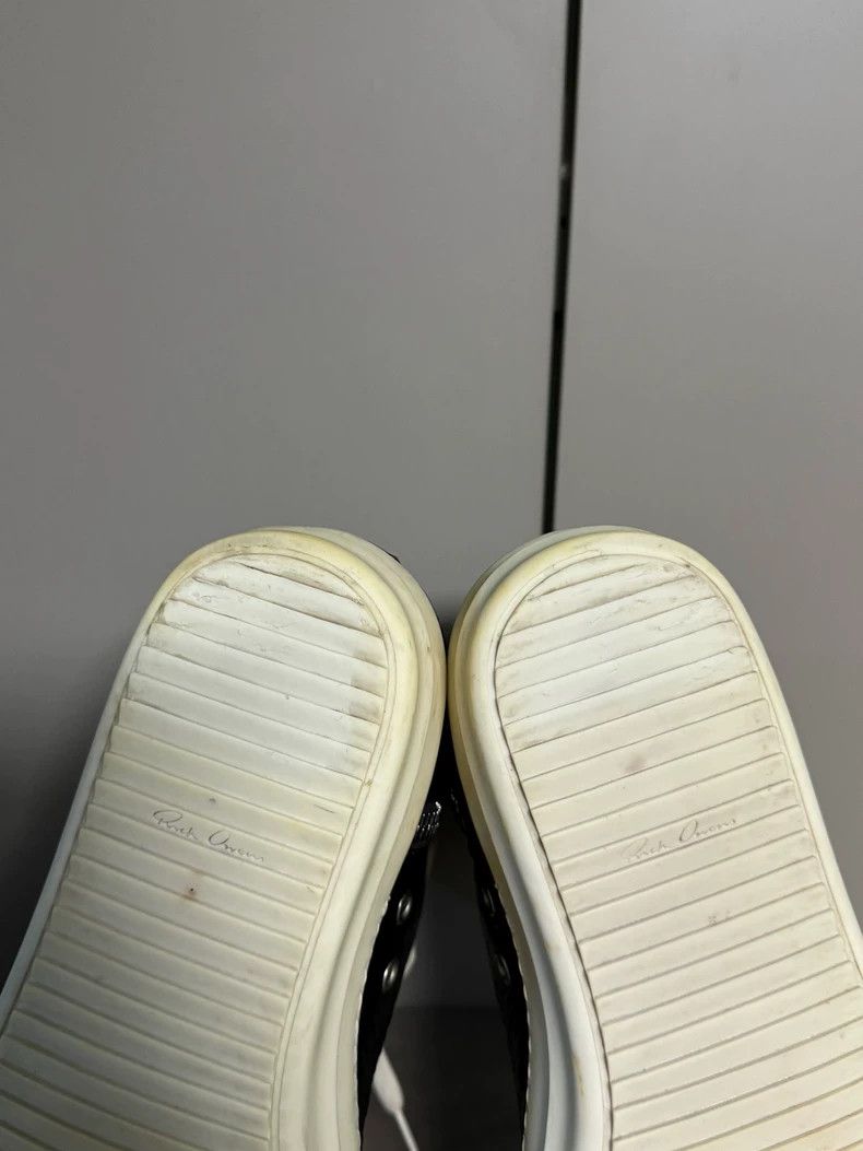 Rick Owens rick owens black high top sneakers Size US 5 / EU 37 - 8 Thumbnail