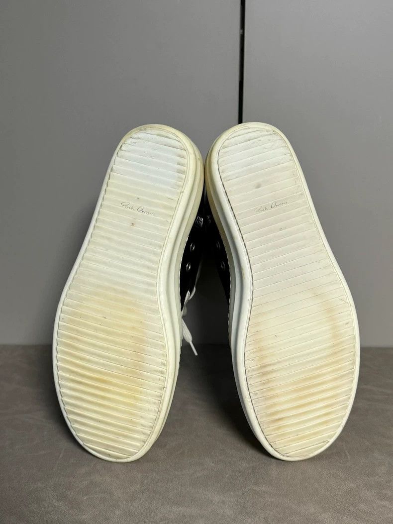 Rick Owens rick owens black high top sneakers Size US 5 / EU 37 - 7 Thumbnail