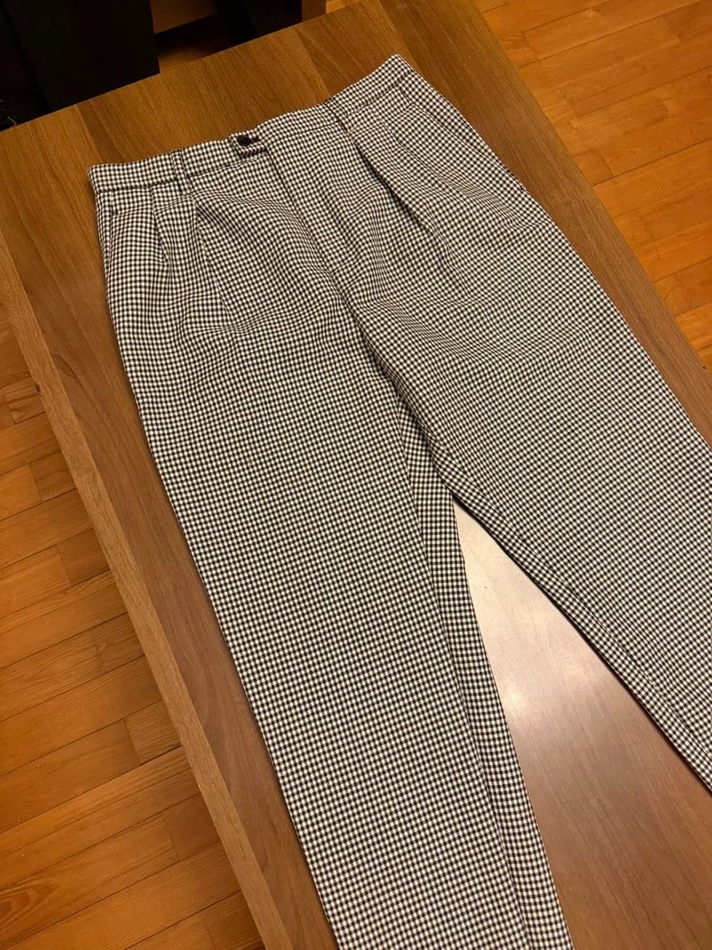 Saint Laurent Paris saint laurent 22ss checkered dress pants Size US 44 / EU 60 - 2 Thumbnail