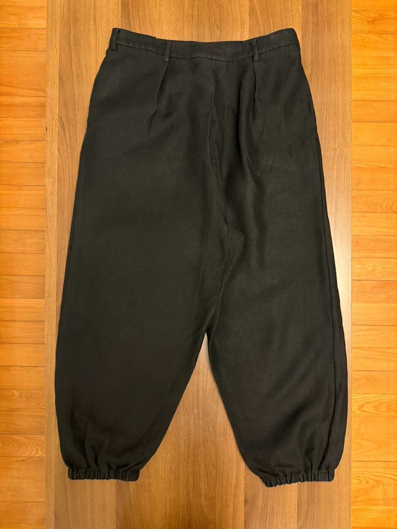 Saint Laurent Paris saint laurent black wide leg pants Size US 44 / EU 60 - 4 Thumbnail
