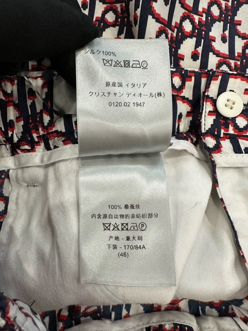 Dior Dior men's silk shorts with logo Size US 44 / EU 60 - 5 Thumbnail