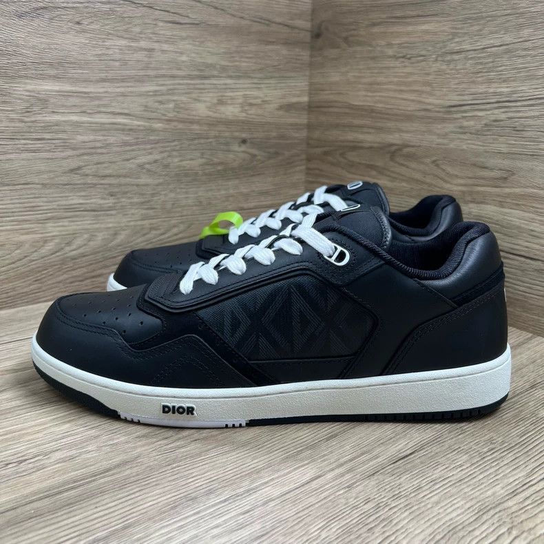 Dior dior b27 black lowtop sneakers Size US 14 / EU 47 - 4 Thumbnail