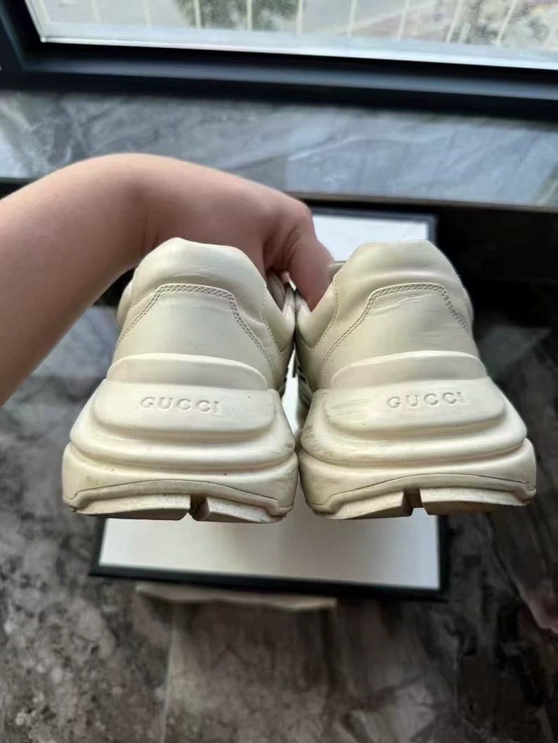 Gucci Gucci Rhyton ivory white dad sneakers Size US 10 / EU 43 - 3 Thumbnail